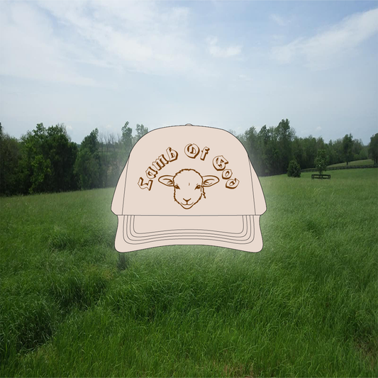 Lamb of God Luxe Wool Trucker Hat