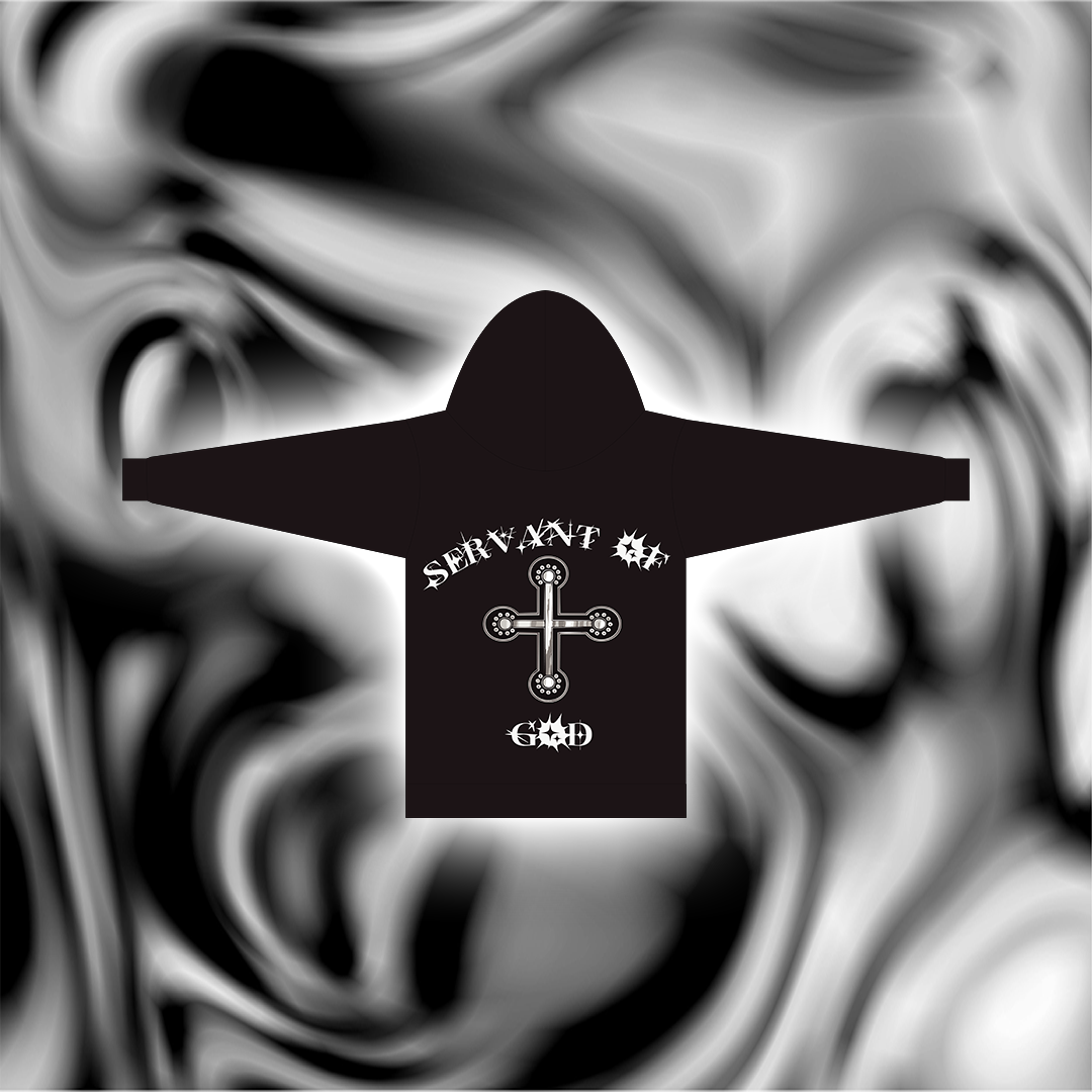 Servant of God Signature Cross Hoodie